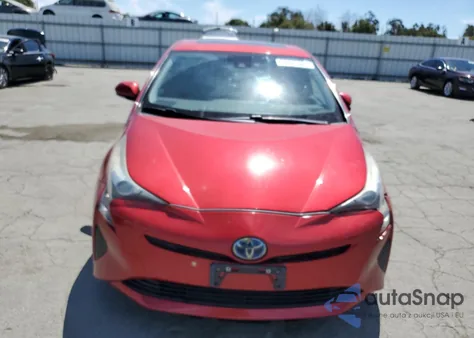 2016 Toyota Prius from USA, damaged, VIN JTDKARFU2G3501713